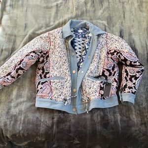 Anthropologie Reversible Jacket